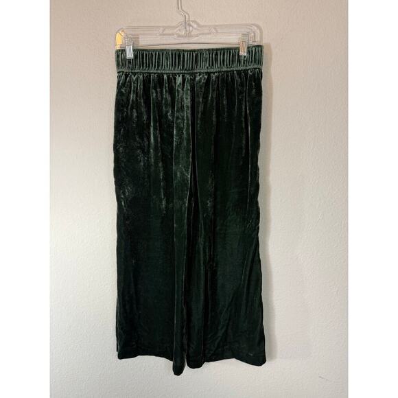 Madewell Velvet Huston Pull-On Crop Pants size S - Picture 2 of 4